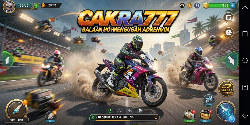 Tampilan gameplay CAKRA777 yang menarik dan mendebarkan.