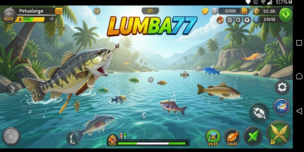 Tangkapan ikan yang besar dan beragam di LUMBA77.