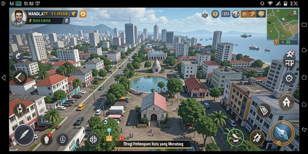 Tampilan gameplay SLG yang menarik dan interaktif.