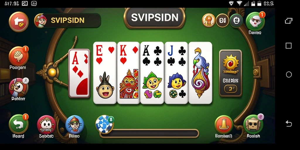 Screenshot utama SVIPSIDN menampilkan gameplay seru dalam permainan Domino.